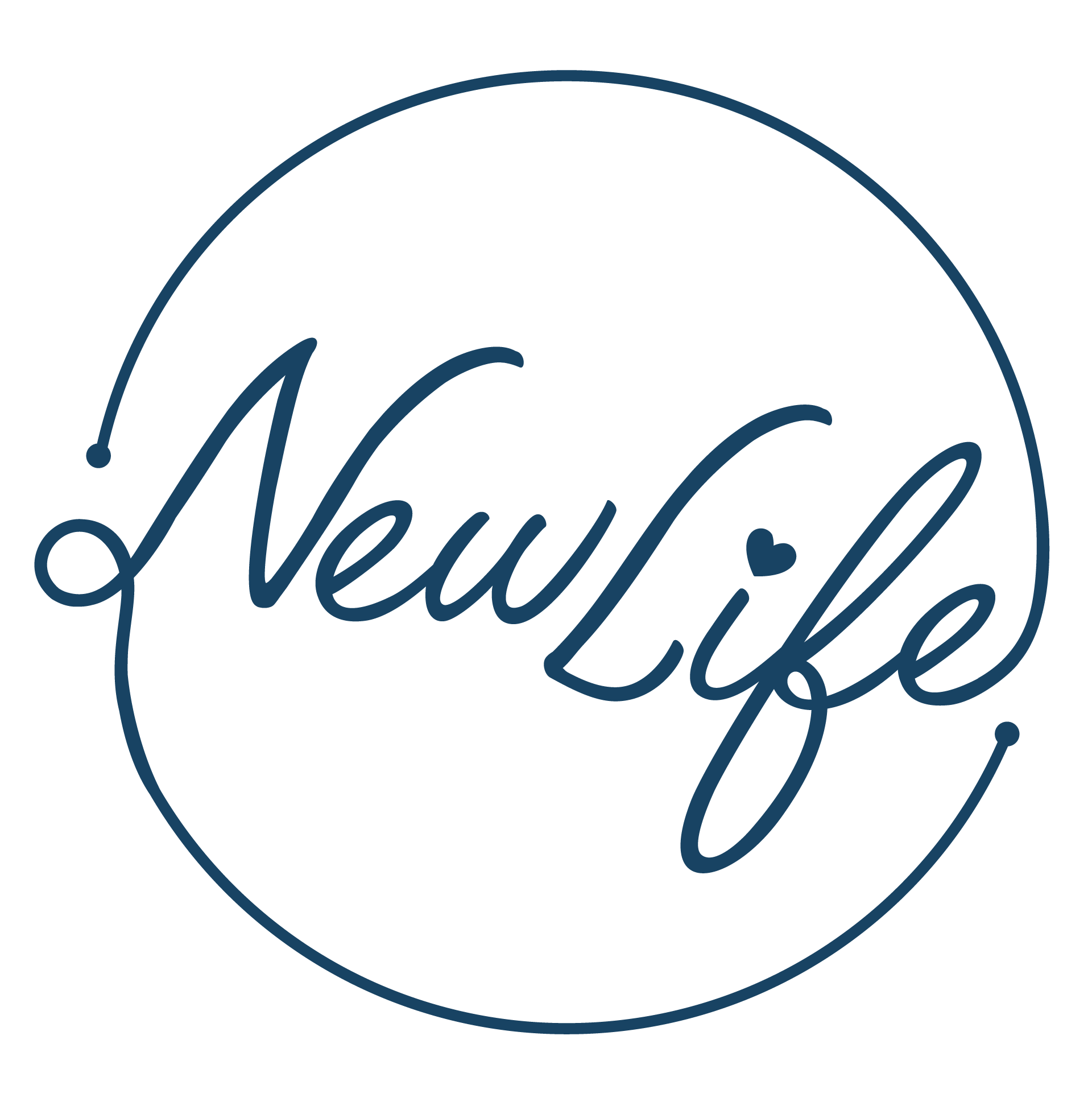 New Life Logo Blue